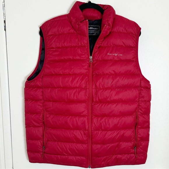 Eddie Bauer Other - Eddie Bauer Men's Down Fill Puffer Vest Red Large